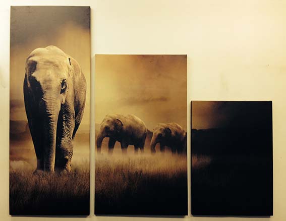 Печать на холсте